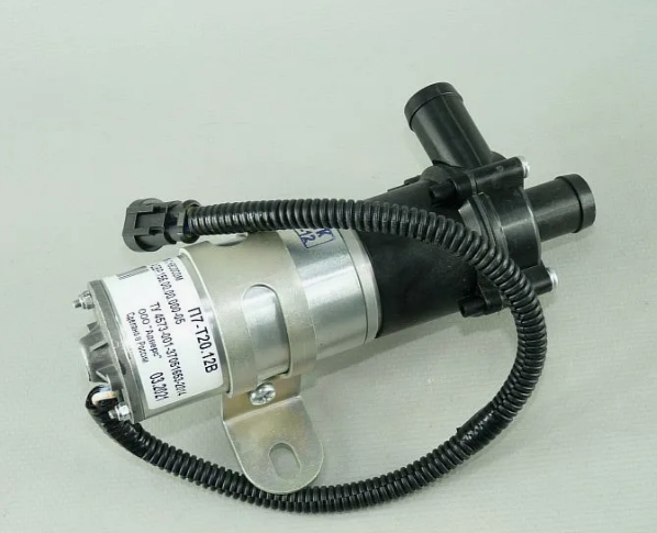 Двигатель электрический с насосом отопителя 12V d20 Газель Бизнес с евроразъемом (П7-Т20.12В) "Оригинал", артикул АДВР.156.00.00.000-05 — фото автозапчасти