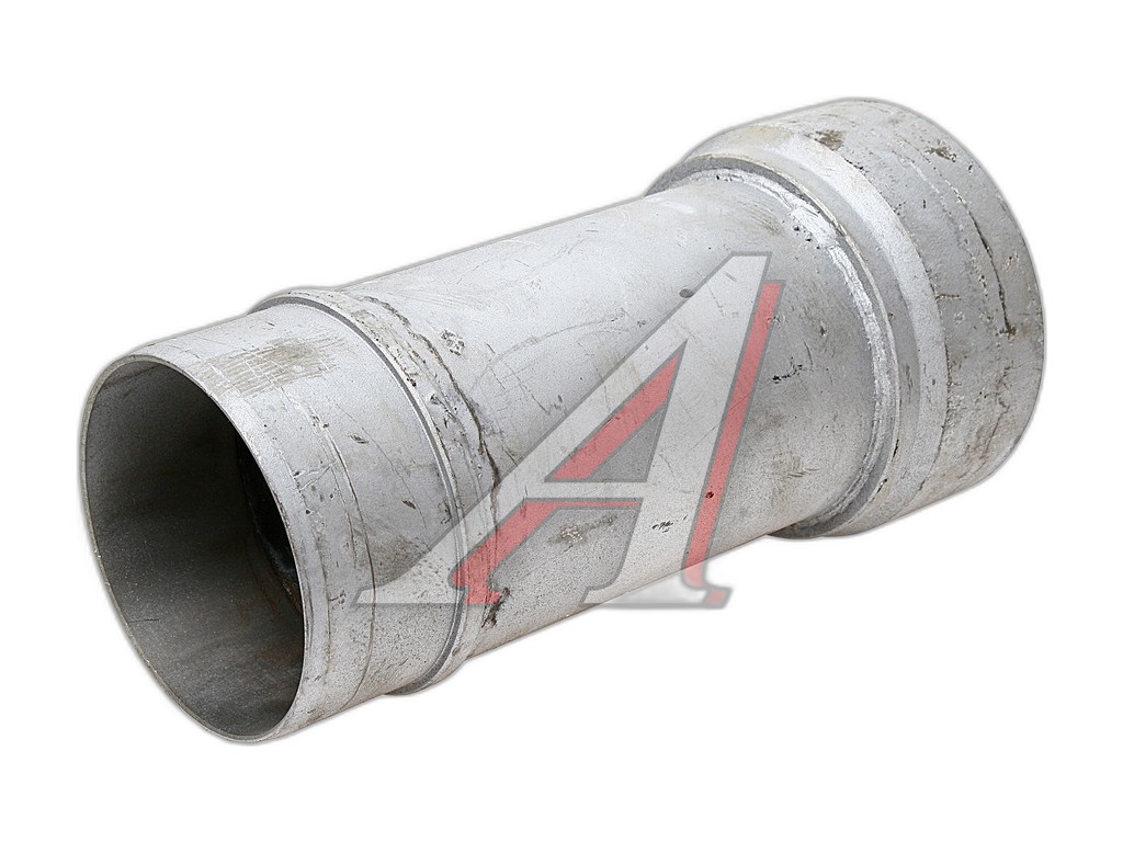 Патрубок МАЗ 642208, 642205, 542205, 543208, 543205 с шарниром, L=270мм. АВТОГЛУШИТЕЛЬ, г. Н.Новгород, артикул АК-642290-1203842 — фото автозапчасти