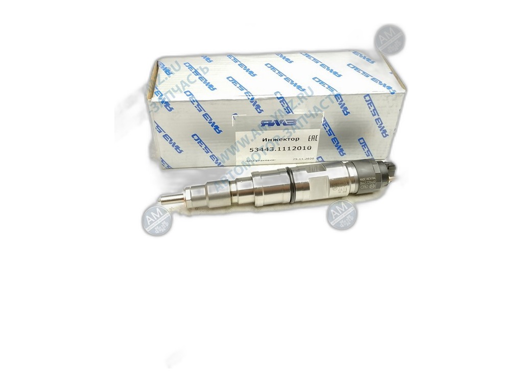 Форсунка топливная дв.ЯМЗ 53443 Евро 5, ижектор (BOSCH 0 445 120 460, 53443.1112010 ) AM-80-F-010 АВТОМАГНАТ г.Москва, артикул AM.53443.1112010 — фото автозапчасти