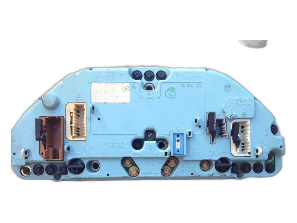 Колодка соединит. 6-ти конт., разъём байонет (розетка) 9800680 (6pin), заднего фонаря ГАЗель, ГАЗ, ПАЗ, ЗИЛ, КАМАЗ, МАЗ, угловая в сб. с проводами в гофре (аналог 9800680 Schlemmer, АХ525, AX525)