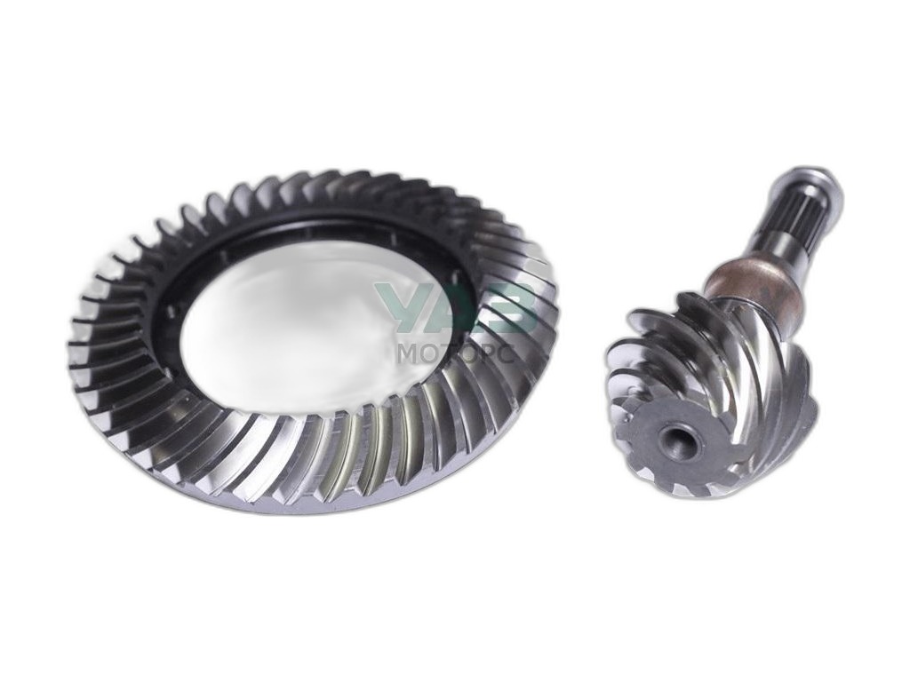Главная пара моста ГАЗель NEXT дв. УМЗ 274, 275, Cummins 2.8 3,5 т (мост "спайсер" под 308 подшипник) (10х43 зуб) узкая (в упак.) GP.11020001 G-PART ГАЗ г.Н.Новгород, артикул А21R22-2402165 — фото автозапчасти