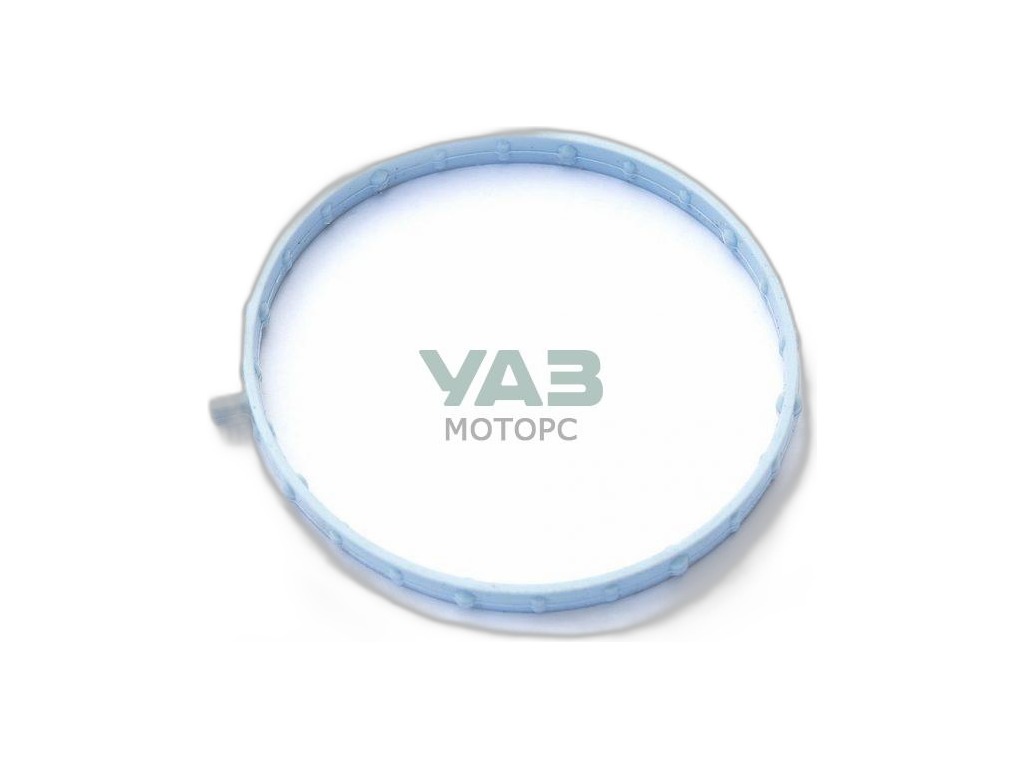 Прокладка дроссельной заслонки ГАЗель NEXT, Соболь NEXT дв.Evotech 2.7 (А274), силиконовая, синяя ПолиуретанДеталь, г. Балаково, артикул А274-1107015 — фото автозапчасти
