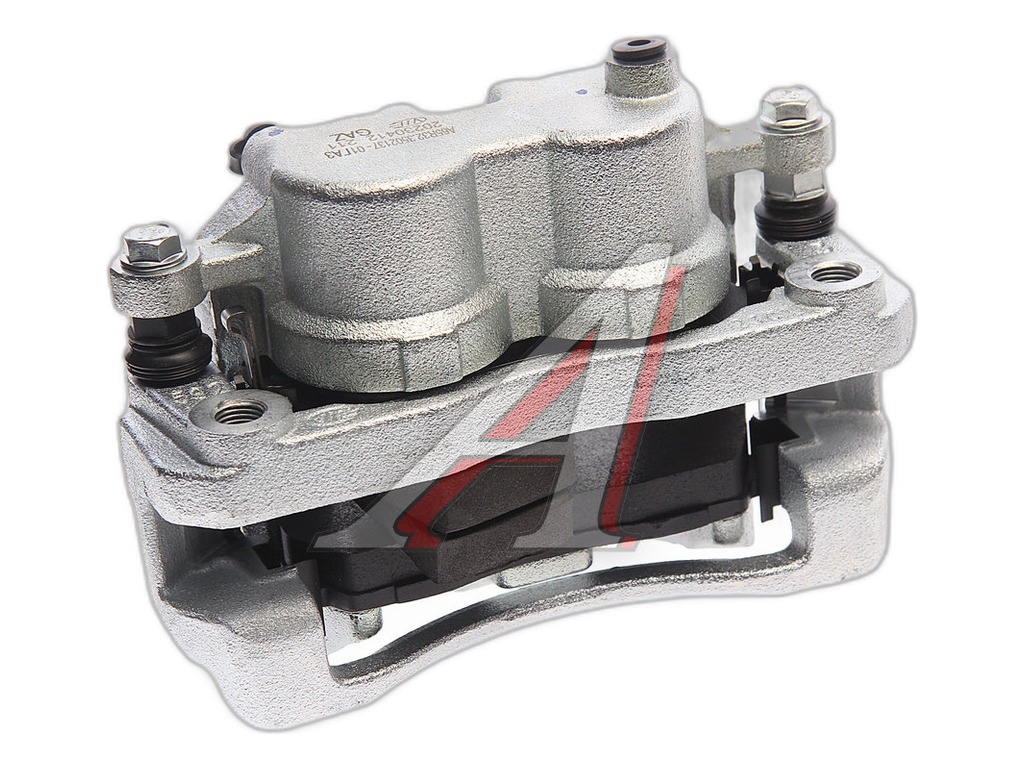 Суппорт тормозной ГАЗель-Next задний левый с колодками VIE ГАЗ Оригинал ГАЗ г.Н.Новгород, артикул A65R32-3502137-01 — фото автозапчасти