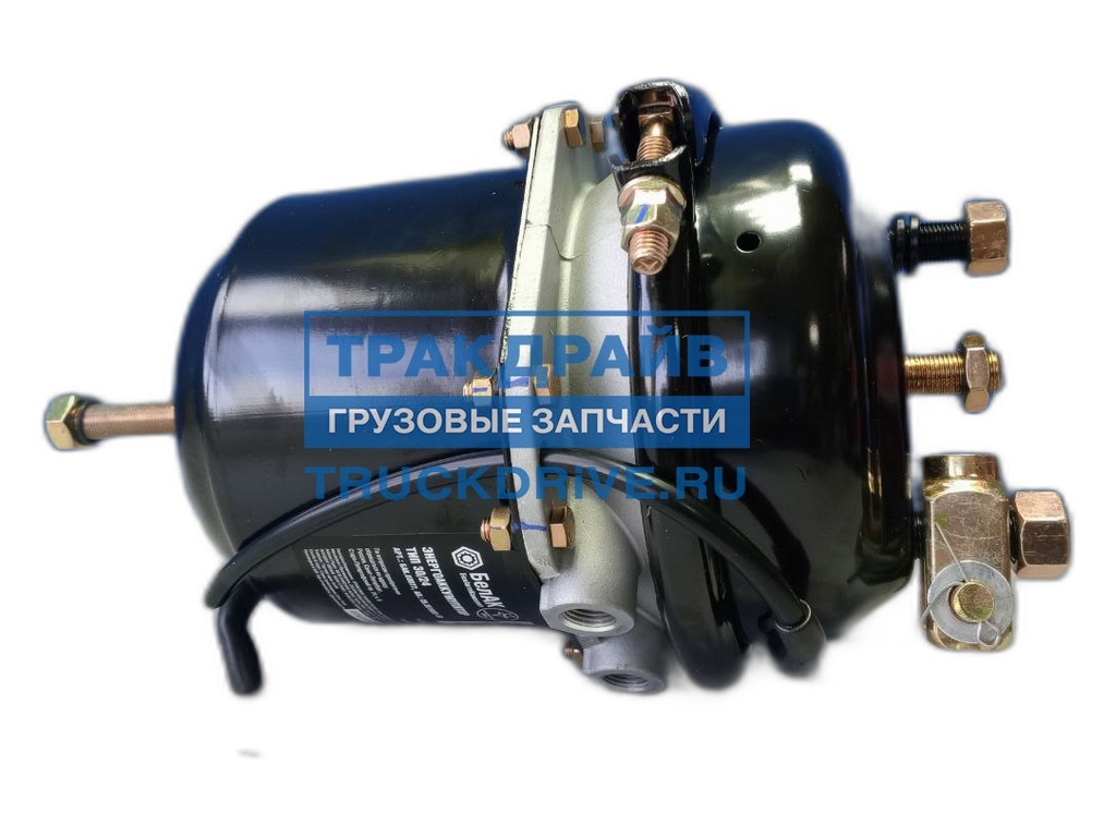 Камера тормозная ТИП30/24, КАМАЗ, МАЗ, КРАЗ, ЛИАЗ, НЕФАЗ, ЗИЛ, с энергоаккумулятором (30.3519200, 6520-3519500) БелАК, г. Санкт-Петербург, артикул БАК.03077 — фото автозапчасти