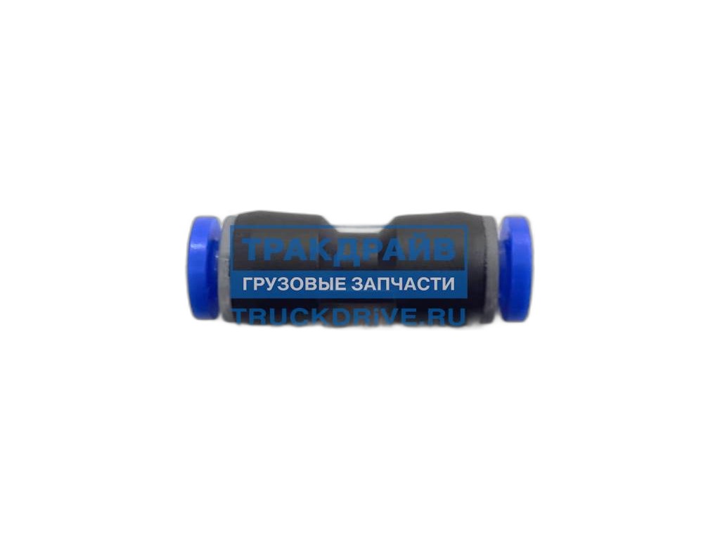 Фитинг трубок прямой d= 4мм., пластиковый (PUC 4) БелАК, г. Санкт-Петербург, артикул БАК.90004 — фото автозапчасти