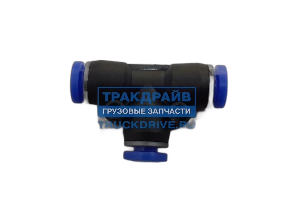 Фитинг трубок Т-образный d= 4мм., пластиковый, PUT БелАК, г. Санкт-Петербург, артикул БАК.90304 — фото автозапчасти