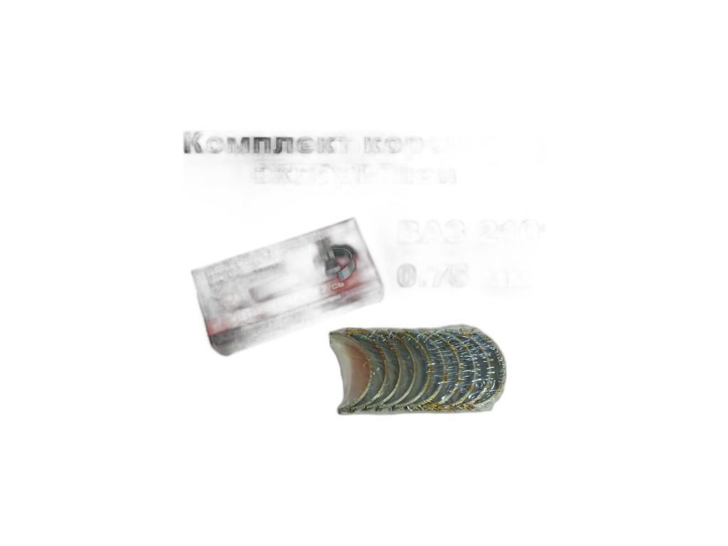Вкладыши коренные ВАЗ 2101 к-т 0,75 Дайдо Металл Русь, артикул ВК2101-1000102-13 — фото автозапчасти