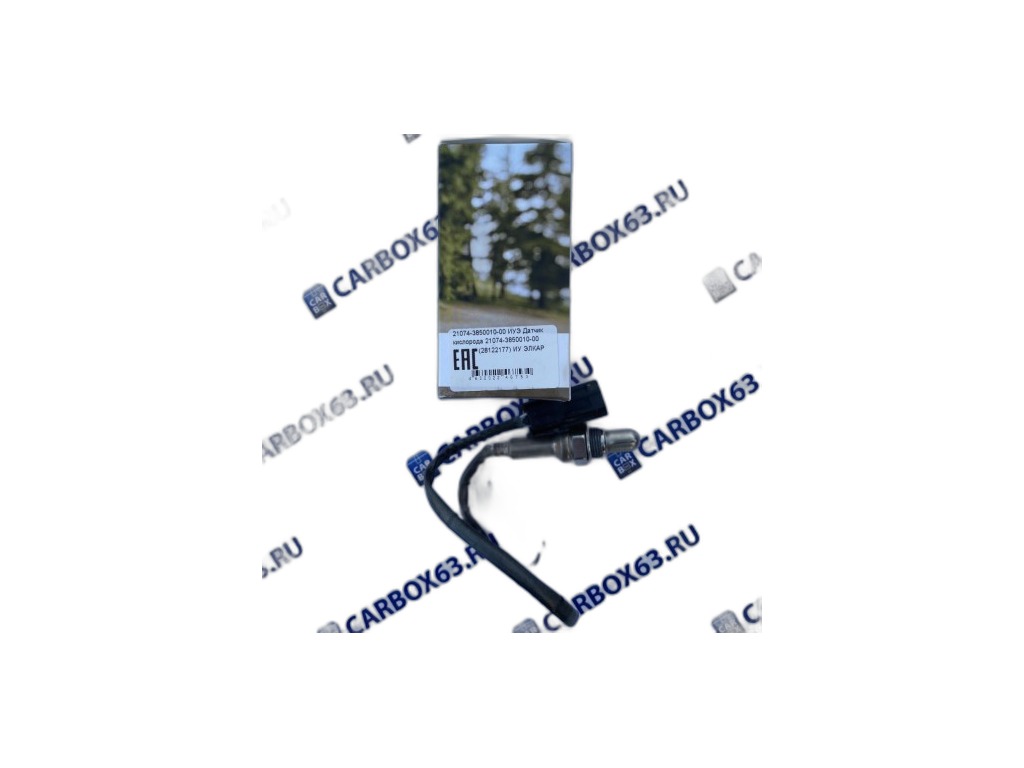 Датчик кислорода (лямбда-зонд) ВАЗ 21074, 2110-2112, 1117-1119 Калина, 2170-2172 Приора, 2190-2191 Гранта (0258006537, 11180-3850010-00, 21074-3850010-00, 28122177) Группа Омега, г. Самара, артикул ДКК 21074-3850010 — фото автозапчасти