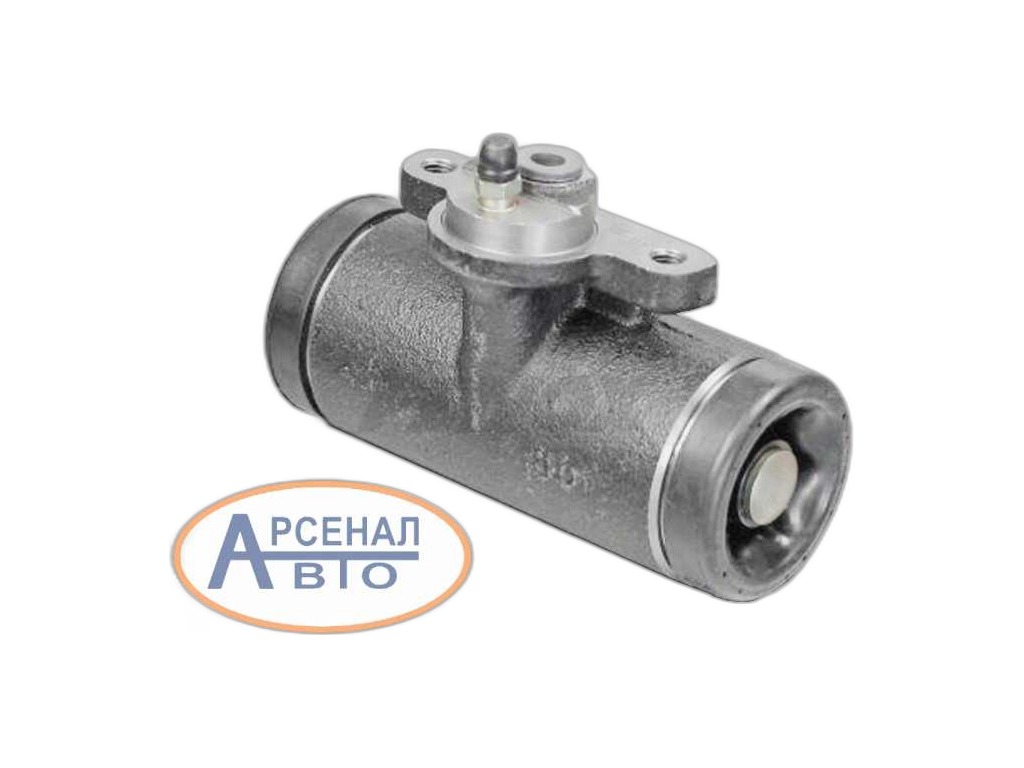 Цилиндр тормозной передний/задний УРАЛ 4320, 4420, 5557, 5323, нов.обр., однополосный, для колодки 4320Т-3501090 (55571Х-3501040, 02-059) FENOX, Республика Беларусь, артикул К5501 — фото автозапчасти