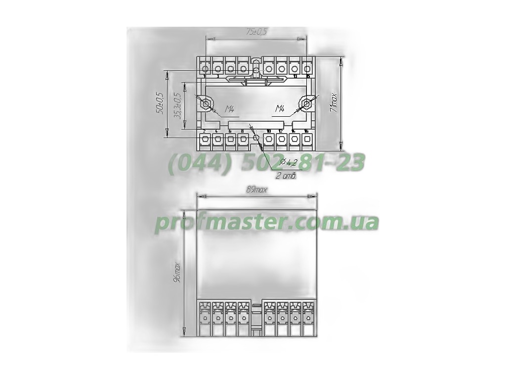Горный тормоз ПАЗ-3204, 320402, 320412 (тормоз вспомогательный) в сборе, артикул РП16-35700-00-00 — фото автозапчасти