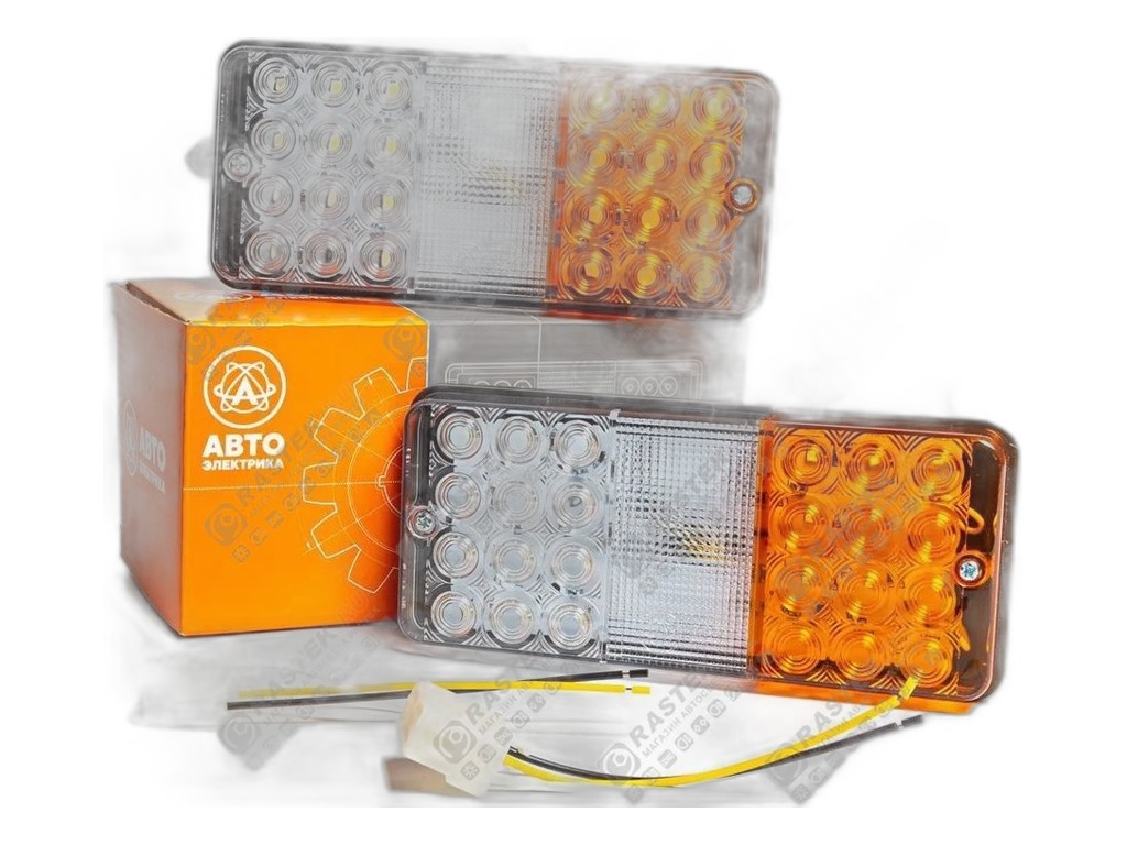 Рассеиватель фонаря переднего тр. МТЗ, светодиодного LED (09.2211, Ф402-200 LED АЕ) АвтоЭлектрика, артикул РАС. Ф402 LED АЕ — фото автозапчасти