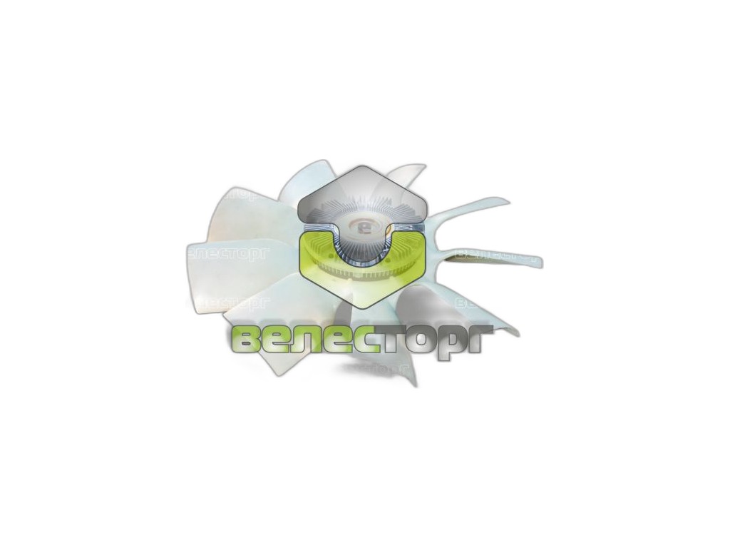Муфта вязкостная тр. МТЗ 3022, 2522, 3522, дв.Deutz BF6M1013FC, в сб. с крыльчаткой d=620мм., 9-ть лопастей (20005197, 020003226) МАРК, артикул 020005198 МАРК — фото автозапчасти