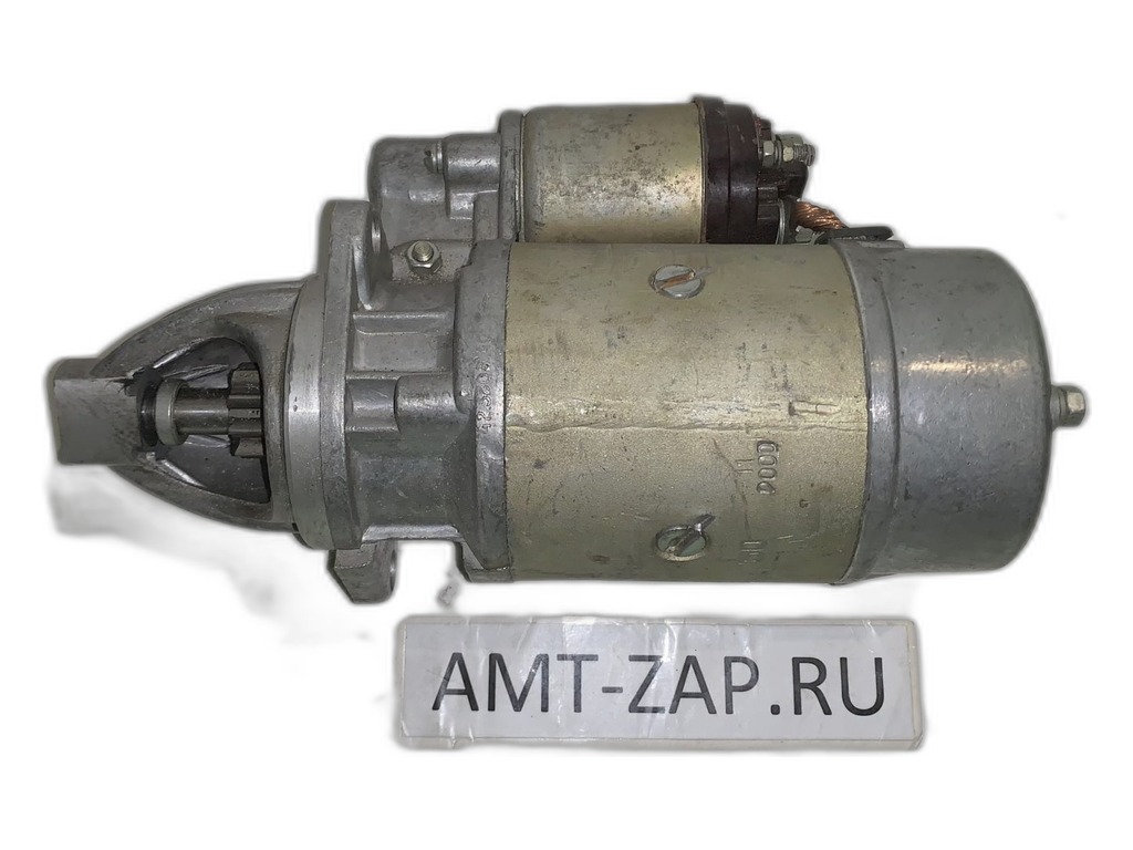 Стартер Волга, ГАЗель, Соболь, УАЗ дв.ЗМЗ 402, 4021, 4025, 4026, УМЗ 4178, 4179, 4213, 420, 4215, 4216, 12В, 2кВт, редукторный, z=9зуб (6002.370800-02)