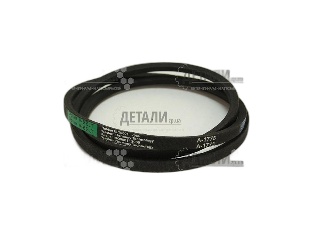 Ремень зубчатый 1775х11х10 ГАЗ 66, 3308, ПАЗ 3205, ЛИАЗ 5256, привода вентилятора, насоса ГУРа (511.4201068-281) ZTD, артикул 1775Х11Х10 ЗУБЧ. ZTD — фото автозапчасти