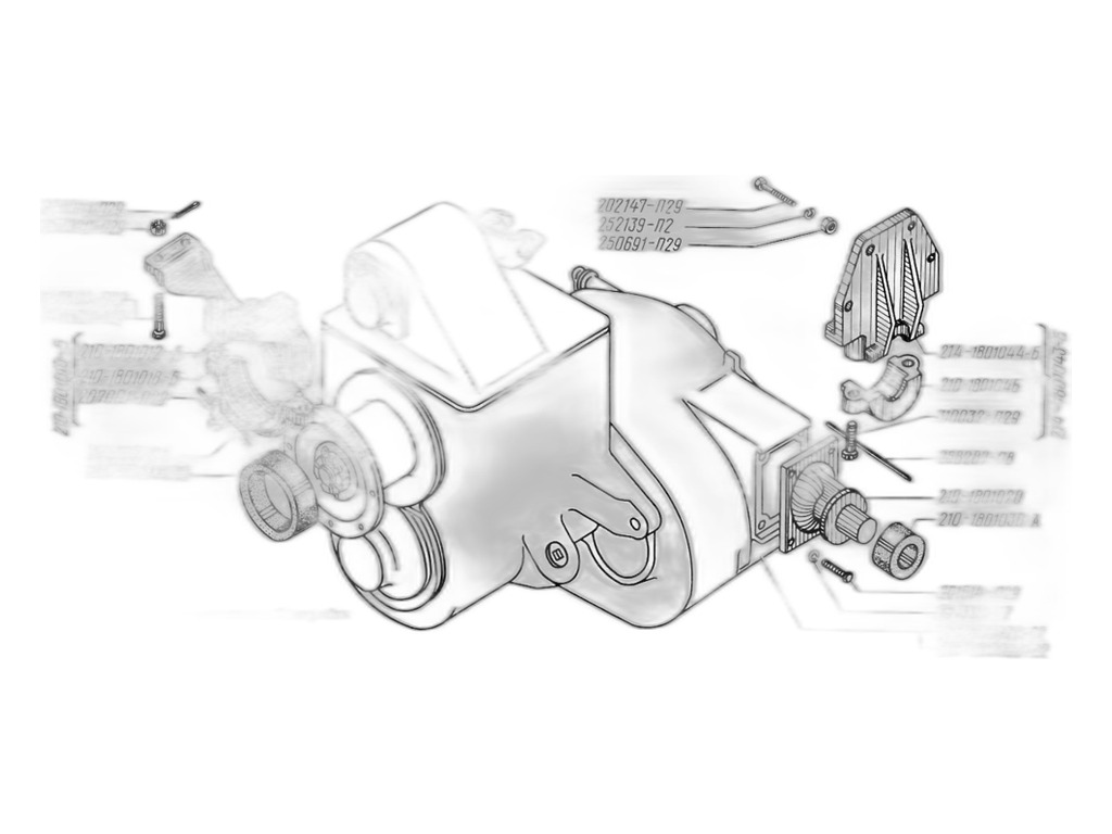 Болт центральный рессоры ГАЗ 3302 (М14х80х1,5) (упак. 10 шт.) (07665) РЗИ г.Н.Новгород, артикул 201624-п29 — фото автозапчасти