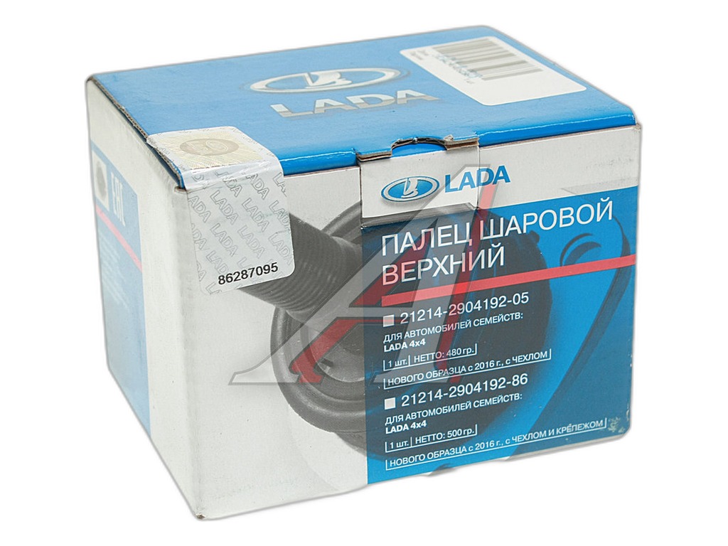 Шаровая опора ВАЗ-21214 "LADA 4х4" нижняя н/о "Оригинал" с крепежом, артикул 21214-2904082-86 — фото автозапчасти