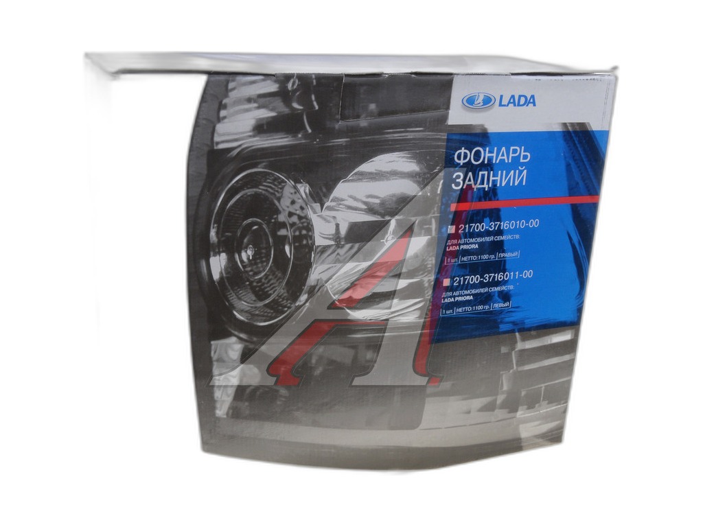 Фонарь задний ВАЗ Lada Priora (седан, хэтчбек) правый, артикул 21700-3716010-00 — фото автозапчасти