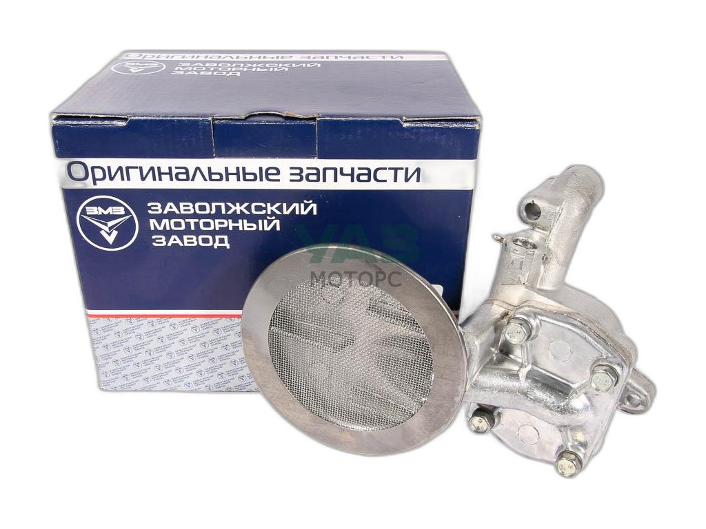Насос масляный Волга, ГАЗель, Соболь, УАЗ дв.ЗМЗ 402, 4021, 4025, 4026, 4021, 4101 (24-1011010) Торговый Дом ПЕКАР, г. Санкт-Петербург, артикул 24-1011009-02 PE — фото автозапчасти