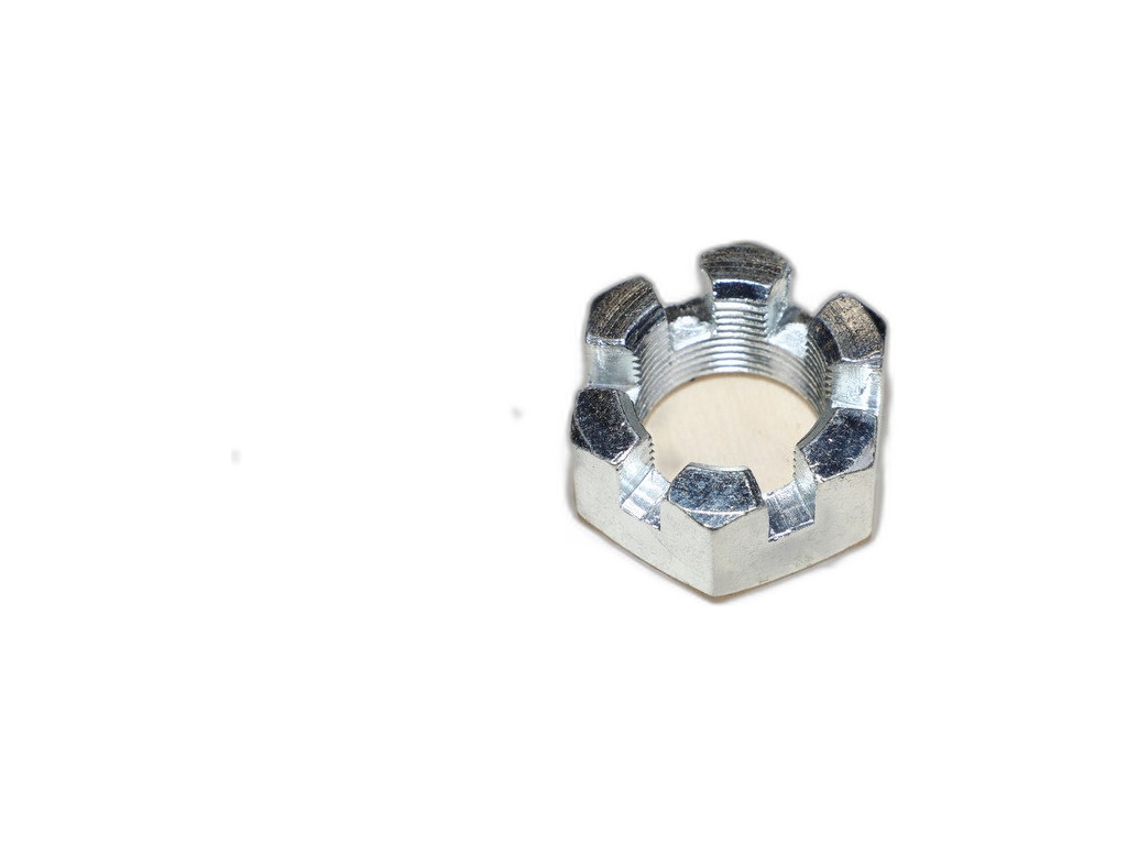 Гайка ступицы ГАЗ 53 корончатая (М24х1,5) (упак. 10 шт.) (08014) РЗИ г.Н.Новгород, артикул 292961-п8 — фото автозапчасти
