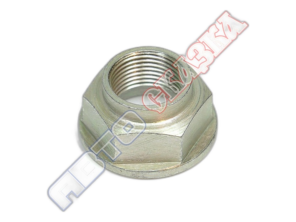 Гайка крепл. фланца моста ГАЗ 24 - 31105 под керн. (М20х1,5) (упак. 10 шт.) (08008)