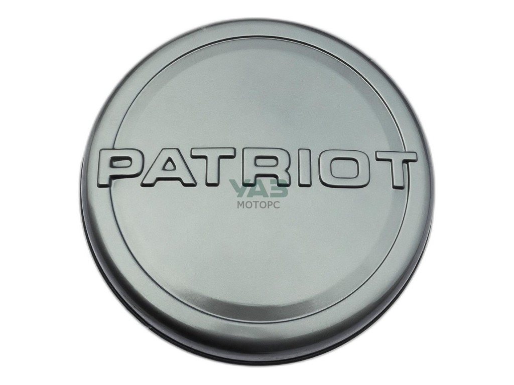 Чехол запасного колеса УАЗ Patriot с 2014 г.в. "Черный металлик", артикул 316300-3901850-07AVM — фото автозапчасти