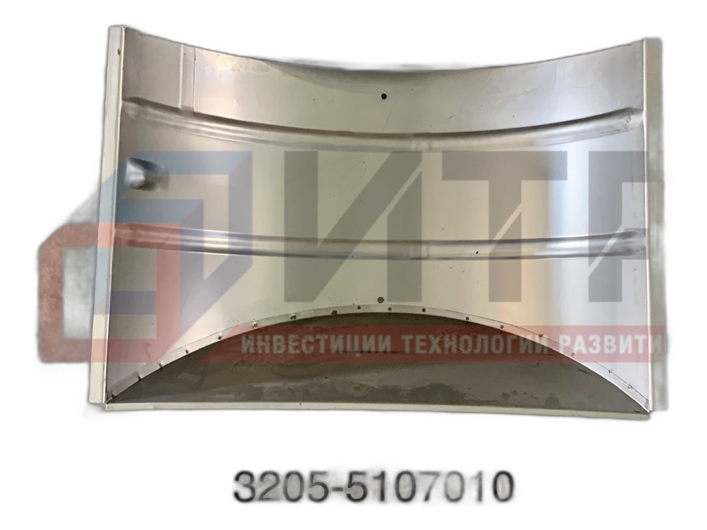 Кожух колеса ПАЗ-3205 арка переднего колеса, правый, Н/О, артикул 32053-5107010 — фото автозапчасти