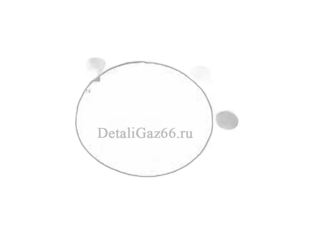 Прокладка полуоси для а/м ГАЗель, ГАЗель Бизнес, ГАЗель NEXT, с герметиком БЦМ, Республика Беларусь, артикул 3302-2403048-02 — фото автозапчасти