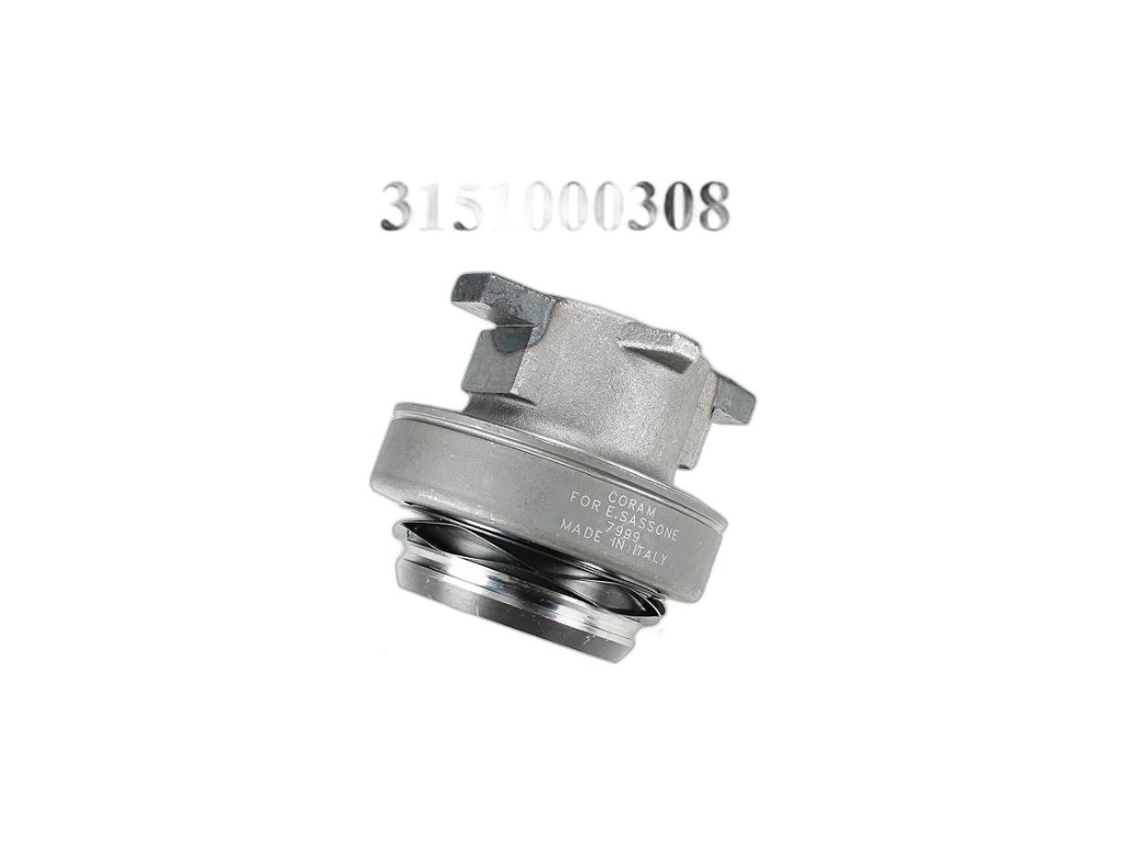 Муфта выжимного подшипника КАМАЗ, НЕФАЗ, МАЗ, Евро 2, КПП-154/ ZF 16S151, d=430мм., (диск 205, 206), в сб. с подшипником, внутренний d=60мм., (3151001051, 4510416011290, 343151000694, 343151169332, 3151000034, ТМ3151 000 034, 16101001051) ZTD, артикул 343 151 000 308 ZTD — фото автозапчасти