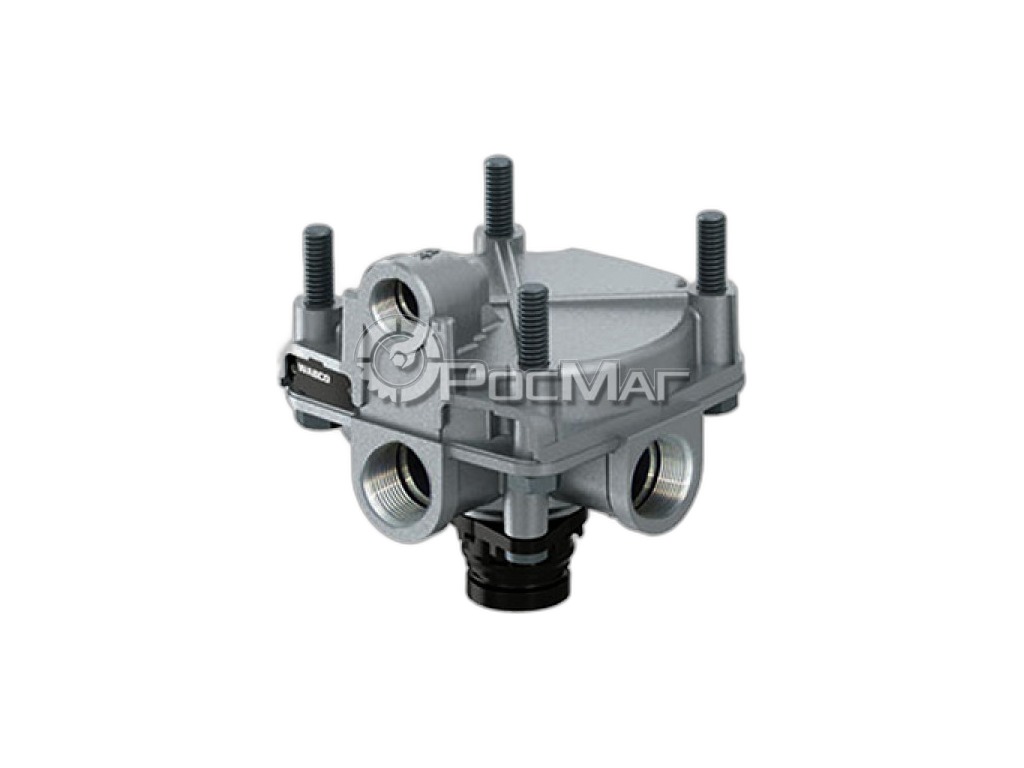 Клапан ускорительный ГАЗон NEXT, КАМАЗ 5490 МВ Actros, Axor, МАЗ 103, 107, 203, 206, 215, под глушитель шума (аналог WABCO 9730110000, 35180191060) SORL, артикул 3518-019-106-0 — фото автозапчасти