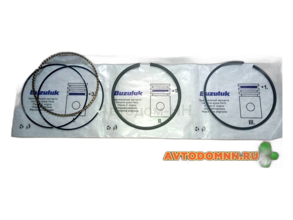 Кольца поршневые 92,5 ЗМЗ 402, 406, УМЗ 417 к-т (узкие) (KNG-1000100-58) KENO, артикул 406-1000100-10-АР — фото автозапчасти