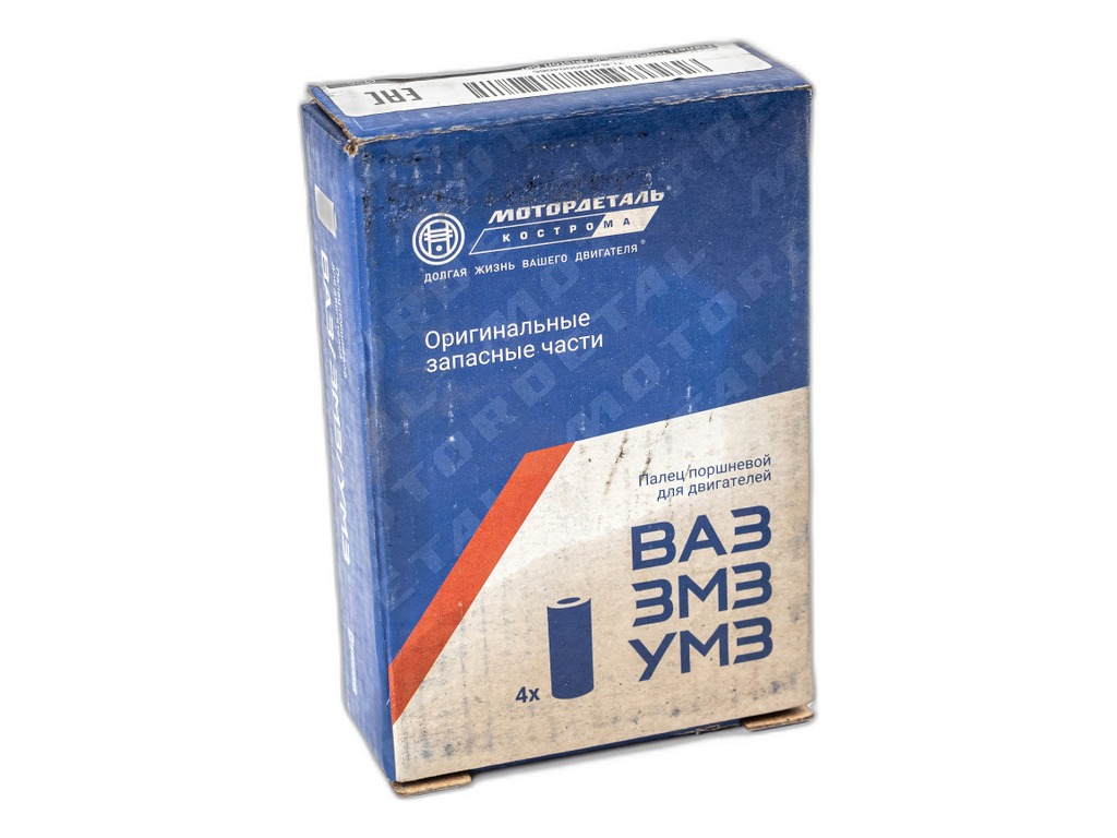 Палец поршневой дв.ЗМЗ 402, 511, 523, дв.УМЗ 421, 4216, 417, к-т 4шт., d=25мм.(00000012132) МоторДеталь г.Кострома, артикул 421.1004020-01 — фото автозапчасти