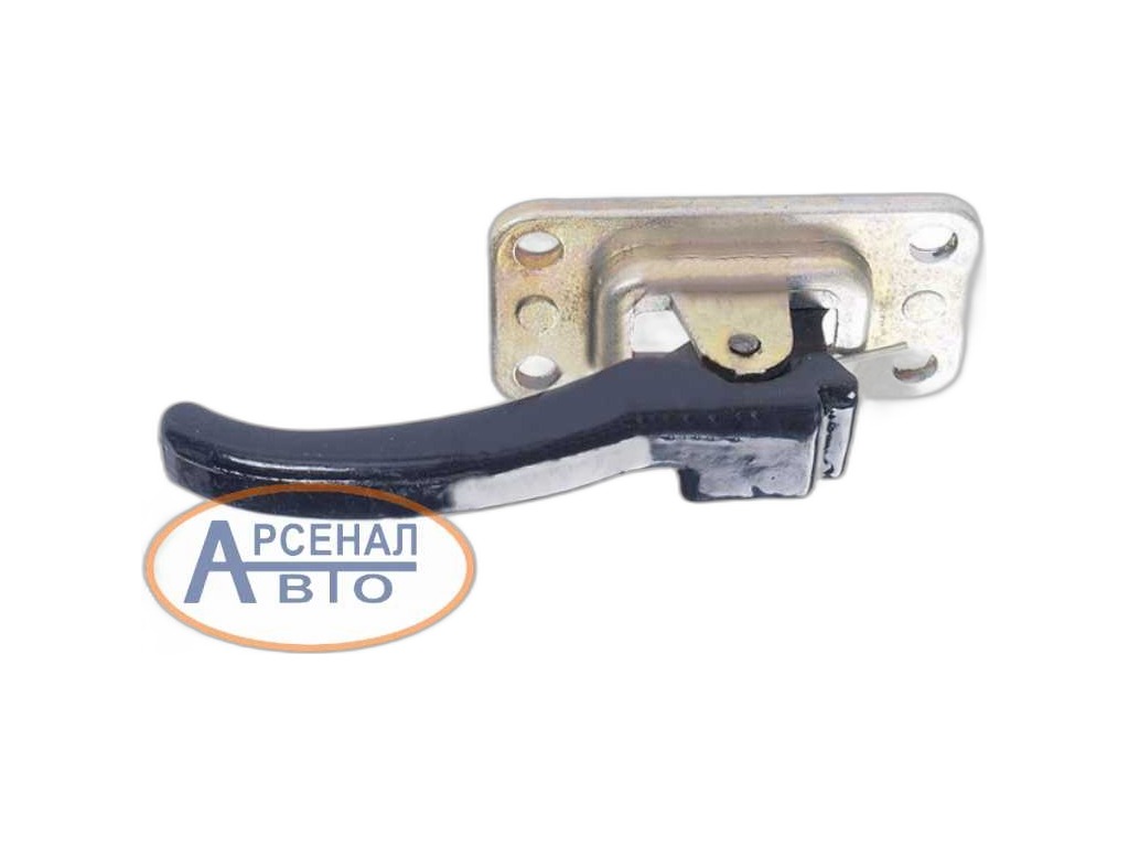 Ручка двери ГАЗ-3302, 3307, 2217, 3308, ПАЗ внутреняя левая в СБ "Оригинал" ГАЗ г.Н.Новгород, артикул 4301-6105083 — фото автозапчасти