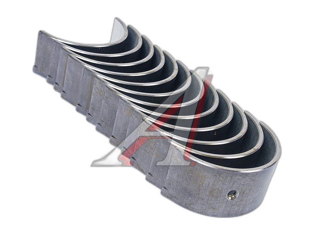 Вкладыши шатунные ГАЗ 51, 52, 0,25 к-т Дайдо Металл Русь, артикул 5204-1000104Р2 — фото автозапчасти