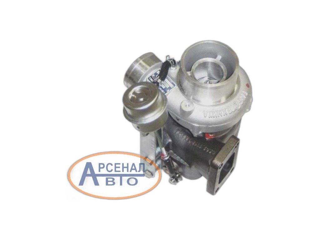 Турбокомпрессор для а/м ГАЗон NEXT дв.ЯМЗ 53441-20, Евро 4, 5, с 2015г.вып.., со средним расположением ТКР (взаимозаменяемый с  53443.1118010-01) (аналог: ТКР 50.09.14-01) ГАЗ г.Н.Новгород, артикул 53442-1118010-11 — фото автозапчасти