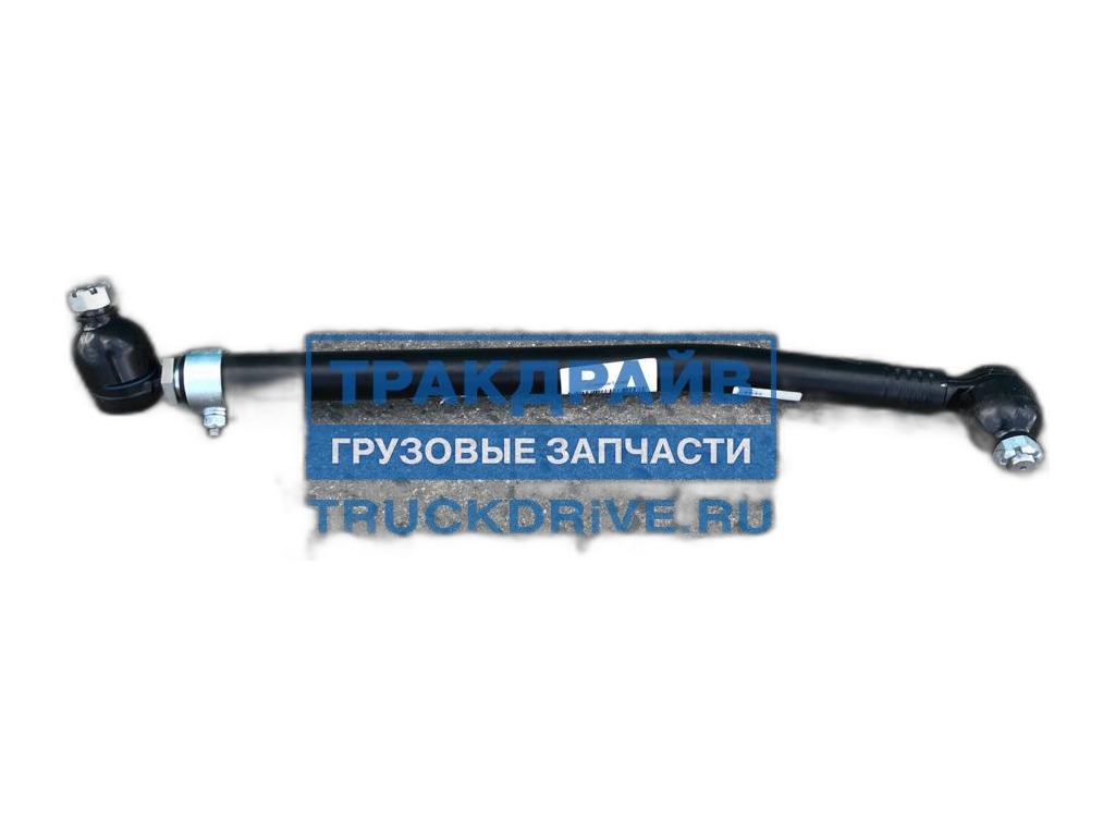 Тяга рулевая КАМАЗ 5490 МВ Actros, Axor, продольная, в сб., регулируемая, L=876мм. (5490-3414009-12) Ростар, артикул 5490-3414009-11 — фото автозапчасти