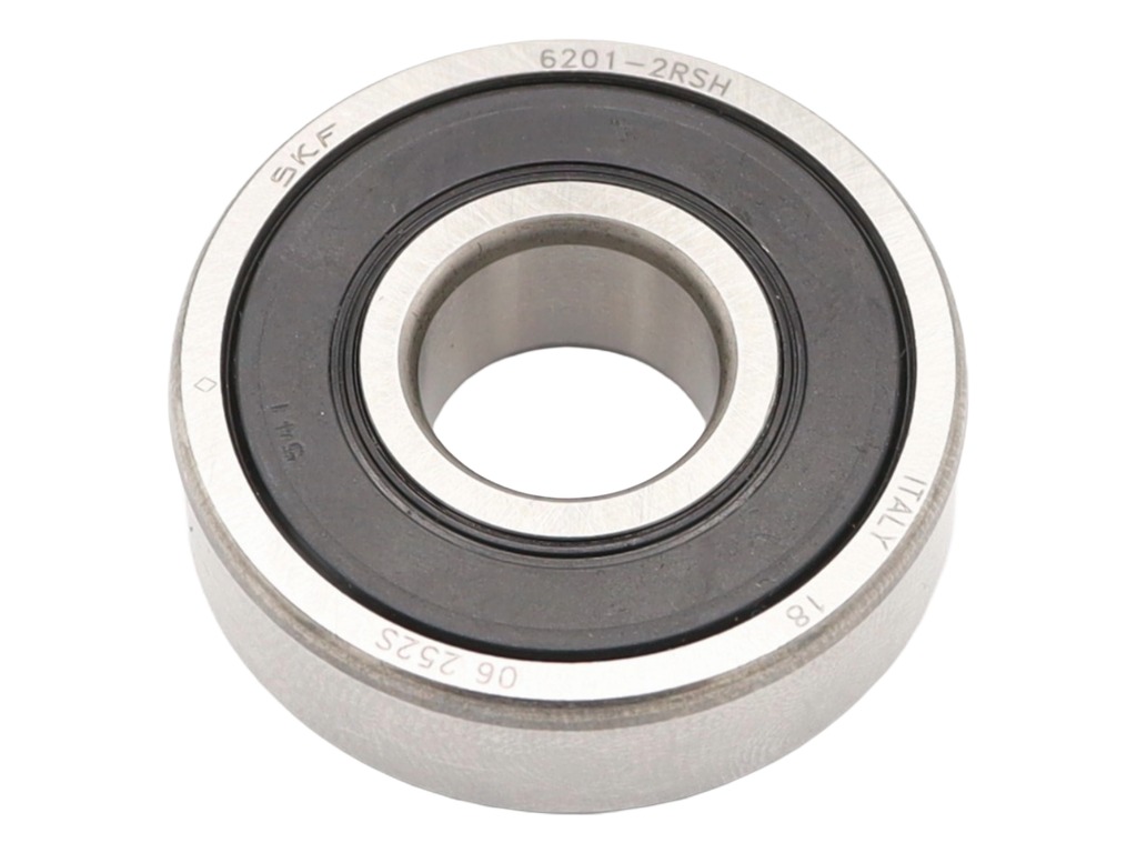 Подшипник генератора ВАЗ-2101-2109, 2121 малый (12х32х10) SKF, артикул 6201-2RS1 — фото автозапчасти