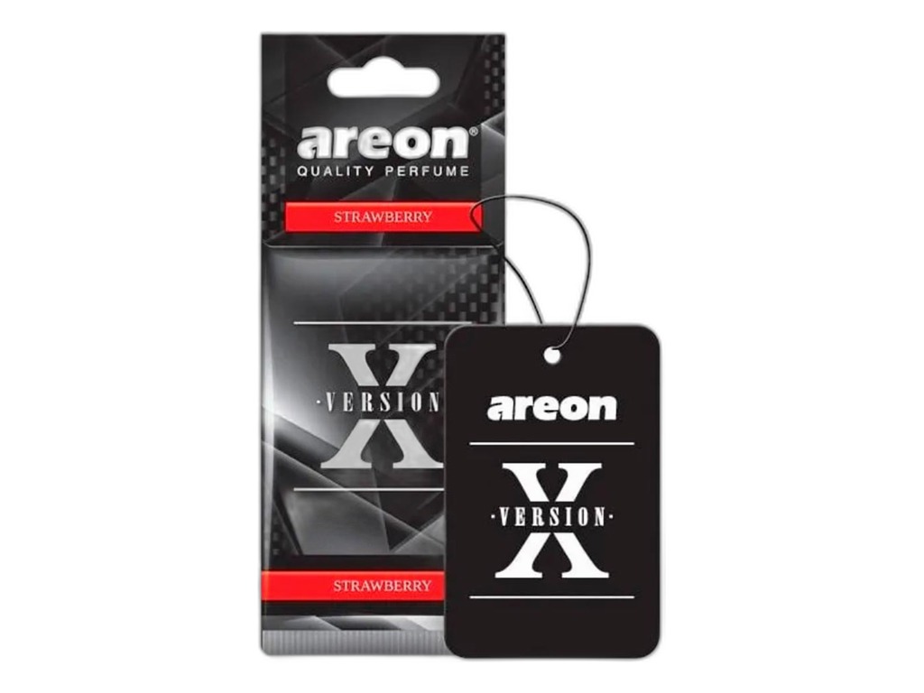 Ароматизатор подвесной "Areon X-VERSION" Тутти Фрутти, артикул 704-AXV-016 — фото автозапчасти