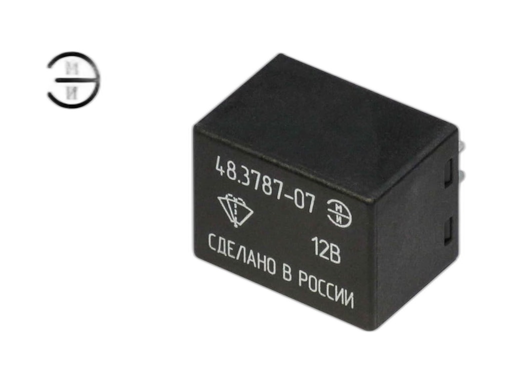 Реле стеклоочистителя ГАЗ 3110, 3102 Волга, с регулируемой паузой (аналог 63.3777-01) Энергомаш, г. Калуга, артикул 721.3777 — фото автозапчасти