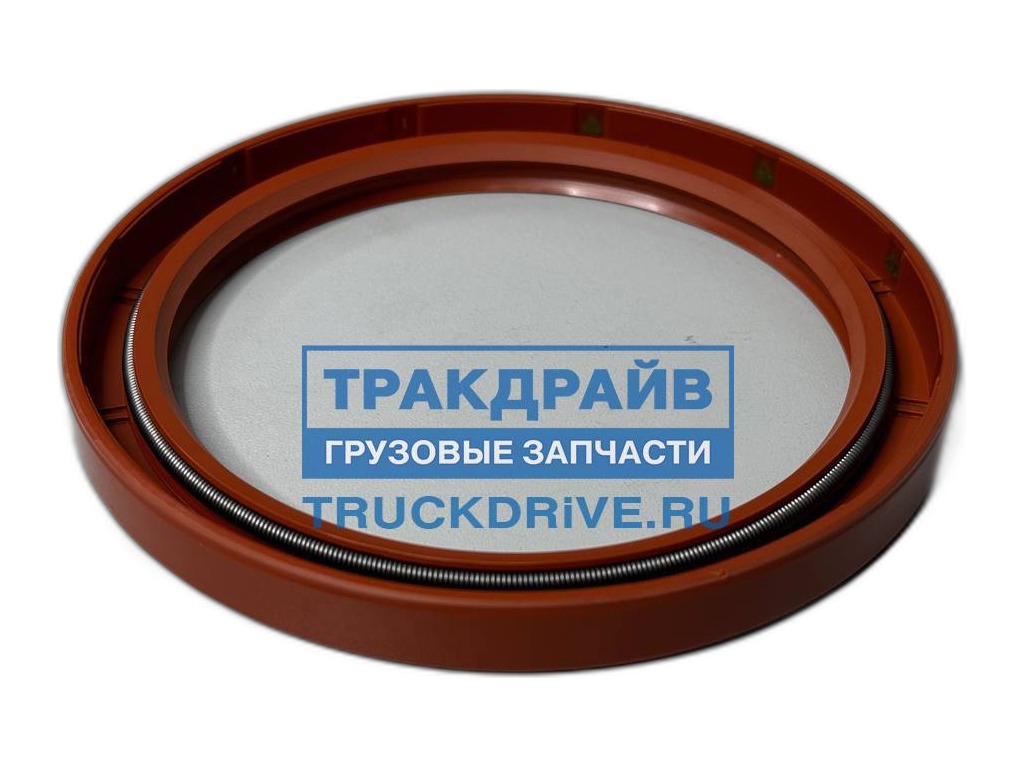Сальник 100х125х12-1.2мм. гидромуфты КАМАЗ, зелёный, с пружиной PLANTAGO, артикул 740.30-1318166 П — фото автозапчасти