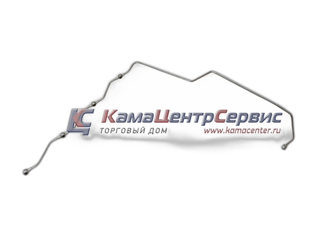 Трубка топливная дренажная дв.КАМАЗ, Евро 2, 3, обратка, правая ТМК, г. Набережные Челны, артикул 7405-1104370 — фото автозапчасти