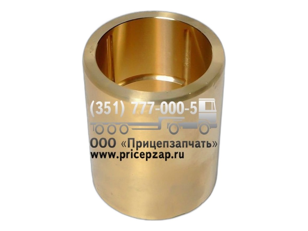 Втулка башмака балансира прицепов ЧМЗАП 93262, 938530, 933710, 990640, 99904, 99902, 99858, 99859, 99874, 9906, 9905, 938530, пластик "АРКАИМ 6003", наружный d=110мм., внутренний d=90мм., L=136мм. (99858-2918027-10) НПО УРАЛ, артикул 99858-2918027-10-Т — фото автозапчасти