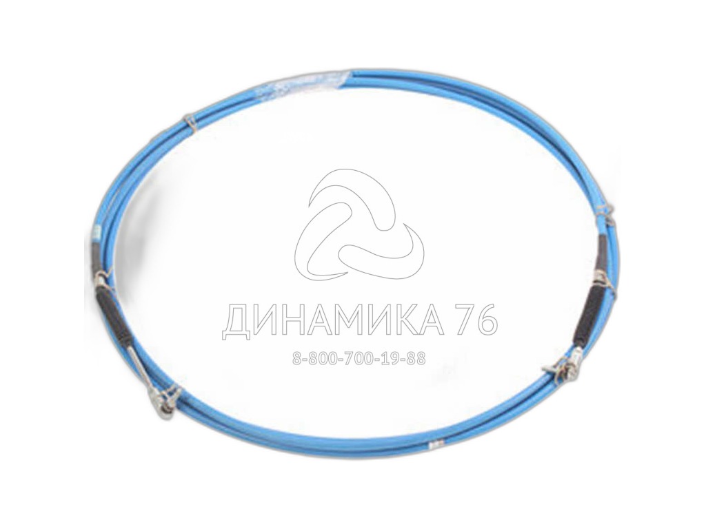 Трос переключения передач МКПП КАВЗ-4238 L=7750 мм AVP, артикул AVP-2M-TG-075-07750 — фото автозапчасти