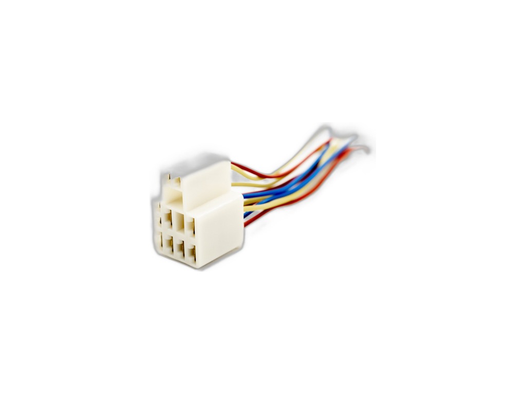 Колодка соединит. 10-ти конт., разъём 21083724500 (10pin), к выключателю наружного освещения, габариты ВАЗ, ГАЗ, КАМАЗ, в сб. с проводами (АХ3771, 2108-3724500, 21080370960010, 5813710) Cargen, г. Тольятти, артикул AX3771 — фото автозапчасти