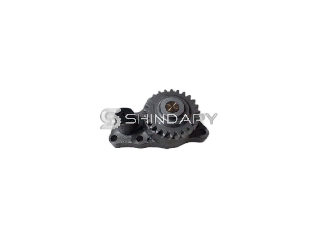 Насос масляный дв.YC4F90-30, YC6L280N-52, КОНВЕЙЕРНЫЙ ОРИГИНАЛ Yuchai, артикул F3000-1011100A — фото автозапчасти