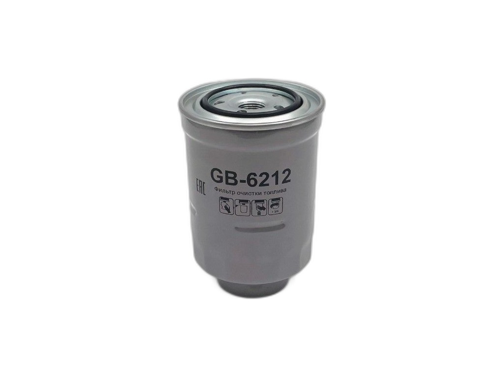 Фильтр топливный TOYOTA LC, Dyna, HiAce,HiLux , 4-Runner, MITSUBISHI Pajero, L200, MAZDA 3,5,6, CX-7, FORD Ranger, VOLKSWAGEN Taro (дизель) BIG FILTER, артикул GB-6212 — фото автозапчасти