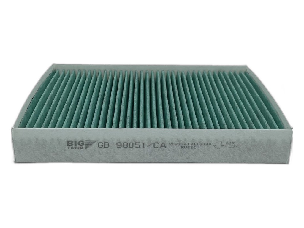 Фильтр салона KIA Optima IV (JF) 2016-2020 BIG FILTER, артикул GB-98051 — фото автозапчасти