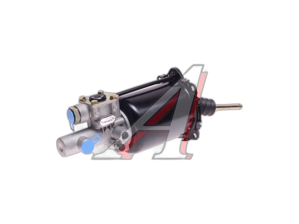 Пневмогидравлический усилитель привода сцепления для а/м КАМАЗ, МАЗ, ПАЗ, ЛИАЗ, ПГУ (9700514370, 81.30725-6064, VG3268, VG3208 Knorr-Bremse, 9700514370 СпецМаш, 02.02.061 YUMAK) Hottecke Германия, артикул HTFS437 — фото автозапчасти