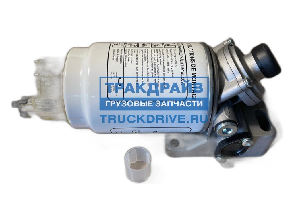 Фильтр очистки топлива КАМАЗ, МАЗ, НЕФАЗ, ЛИАЗ, ПАЗ, ГАЗон NEXT, Евро 2, 3, PL270, элемент, в сб., с отстойником (6W.24.021.00, 59340-1105010, 6660462278, PL270x, 6660459340) Hottecke Германия, артикул HTPL270S — фото автозапчасти