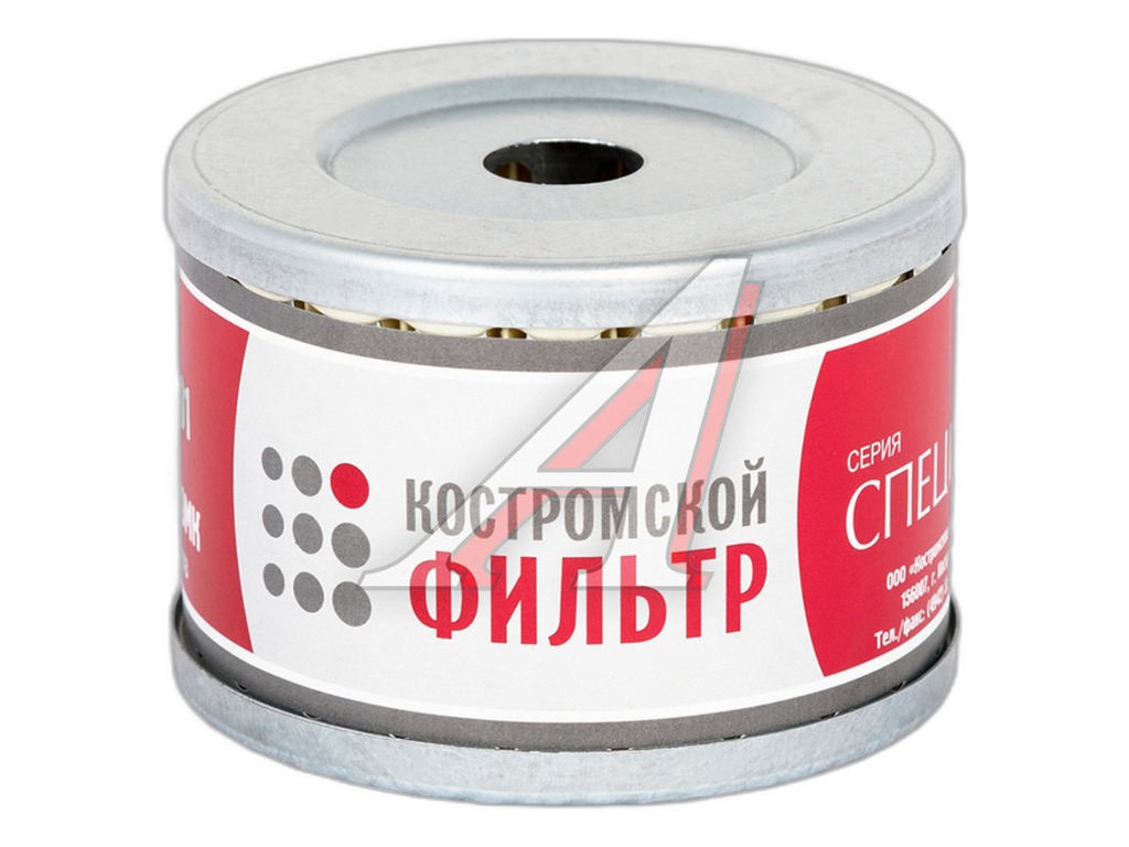 Фильтр масляный гидроусилителя руля МАЗ 5336, 6516, H6=64/D=96/d=18/12,5мм., "Специалист" (5336-3410190, ДИФА 5339МК, KF5336, ЭФМ.06.0001, KF-ЭФМ.06.0001) КОСТРОМСКОЙ ФИЛЬТР, артикул KF5336 SP — фото автозапчасти