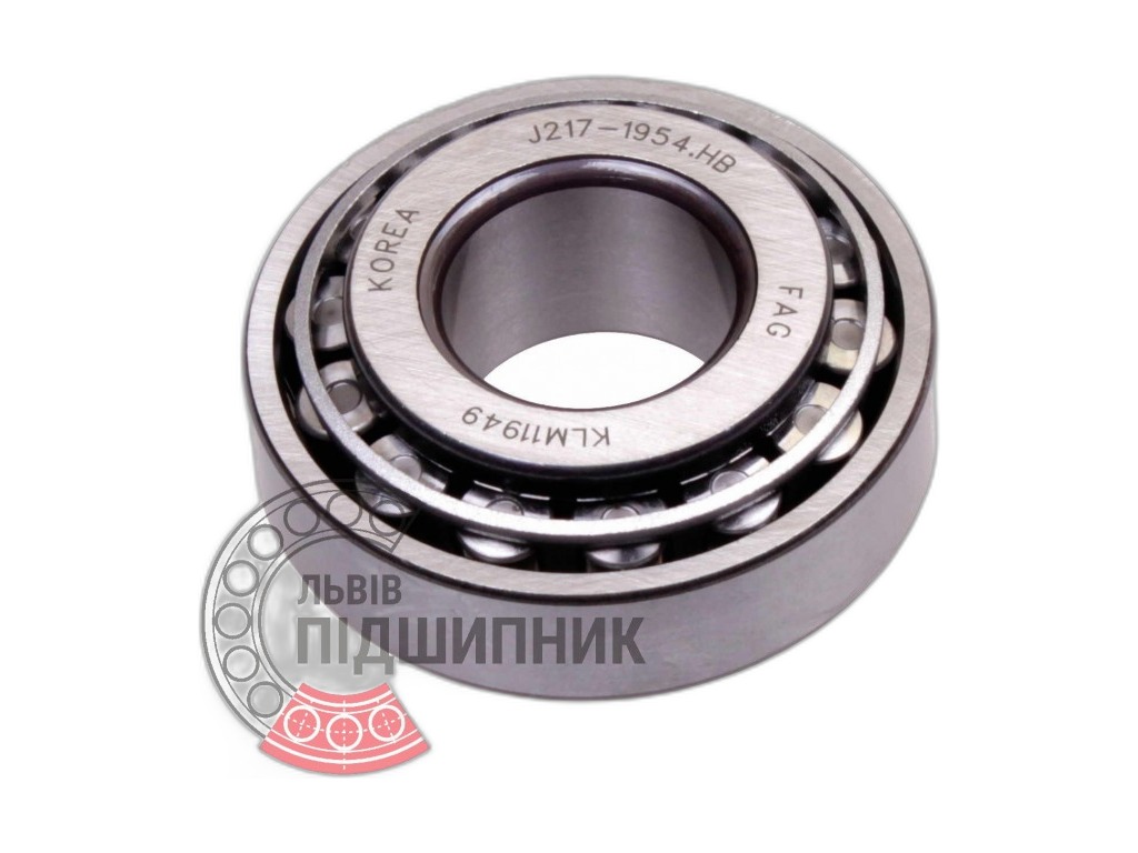 Подшипник ступицы ВАЗ-2101-2107 наружный (19х45х15) KZ+, артикул KLM11749/LM11710 P6 — фото автозапчасти